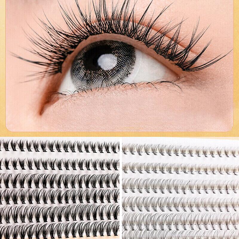 Volume Cluster Eyelash Extension Individual Russian False Mink Lashes C 10D/20D