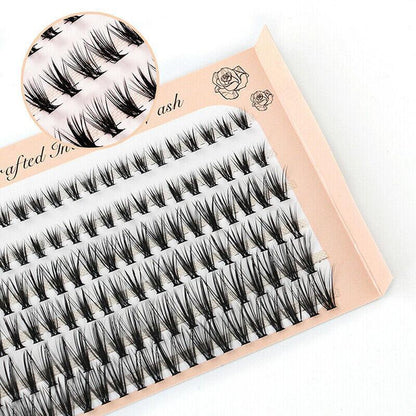 Volume Cluster Eyelash Extension Individual Russian False Mink Lashes C 10D/20D