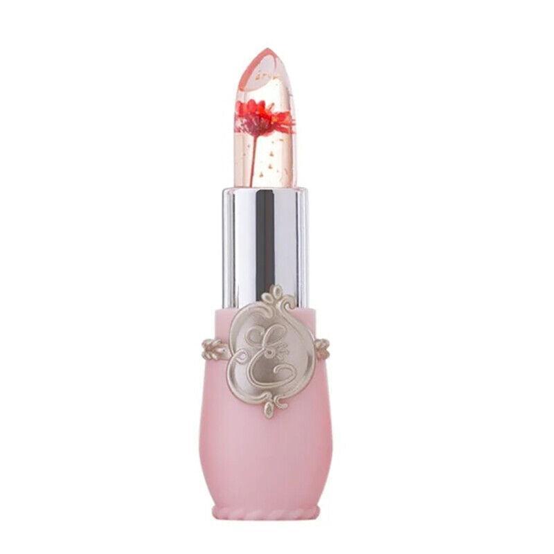 Flower Lipstick Color Jelly Transparent Magic Changing Lip Temperature Change Au
