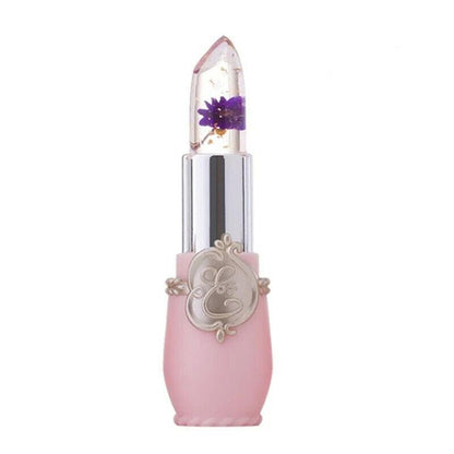 Flower Lipstick Color Jelly Transparent Magic Changing Lip Temperature Change Au