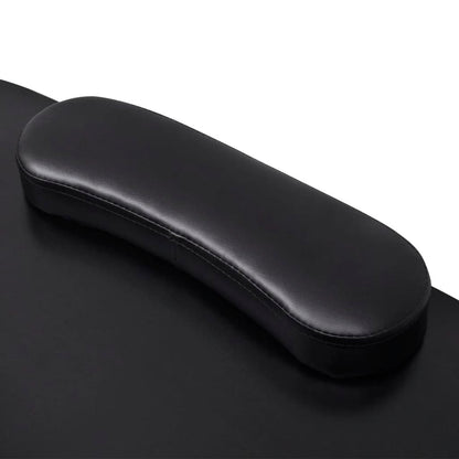 NNEVL Folding Manicure Nail Table with Castors Black