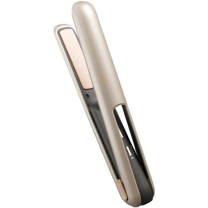 NNEDSZ Starry  Gray Wireless USB Charging Hair Straighteners Volume Straight Two-in-one
