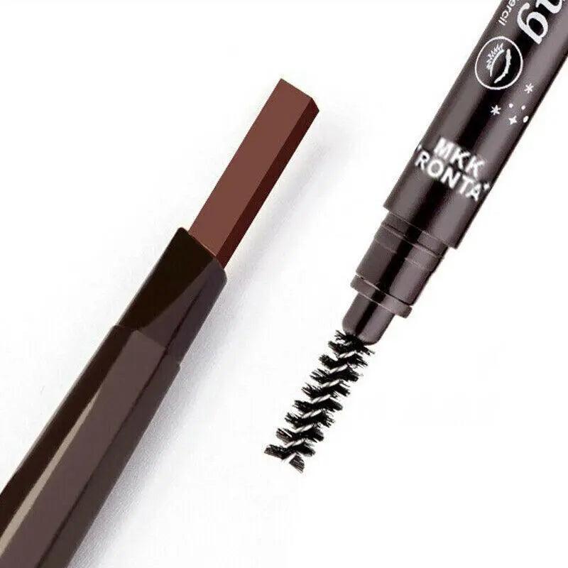 Waterproof Eyebrow Pencil Eye Brow Eyeliner Pen With Brush Makeup Cosmetic Tool