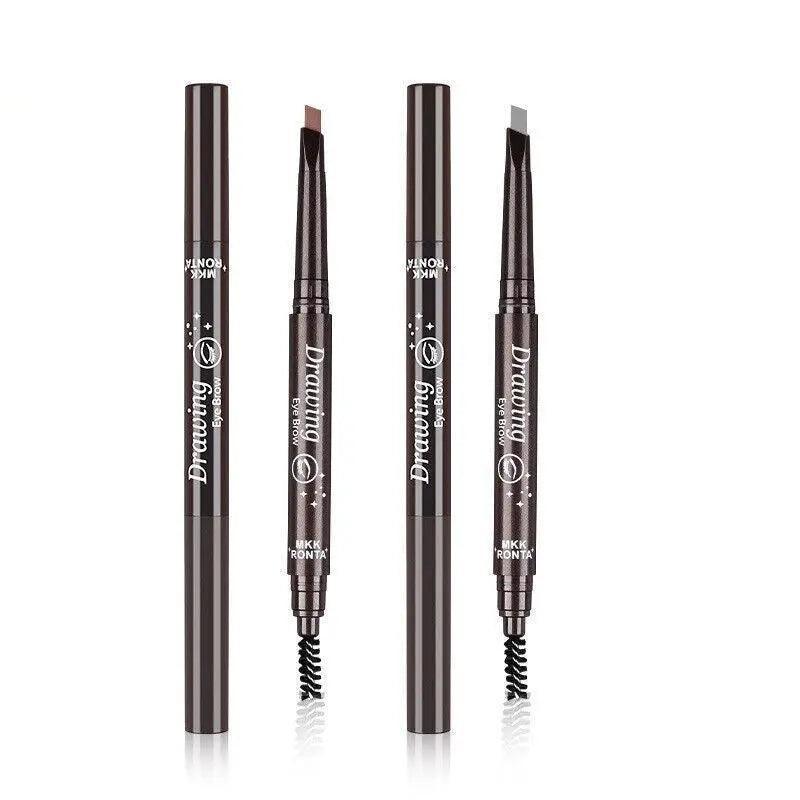 Waterproof Eyebrow Pencil Eye Brow Eyeliner Pen With Brush Makeup Cosmetic Tool