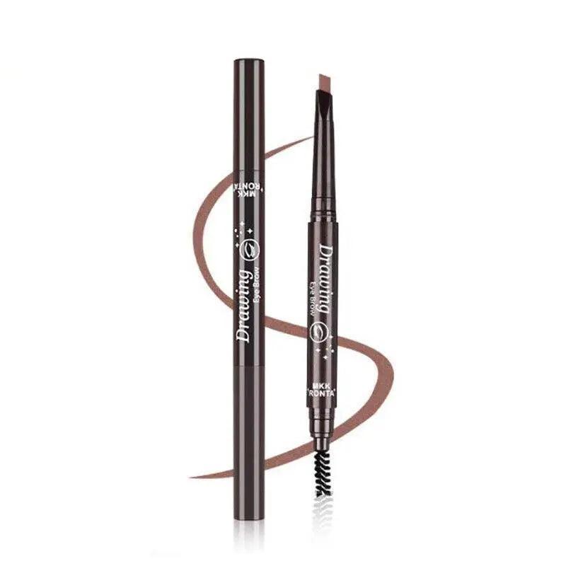 Waterproof Eyebrow Pencil Eye Brow Eyeliner Pen With Brush Makeup Cosmetic Tool